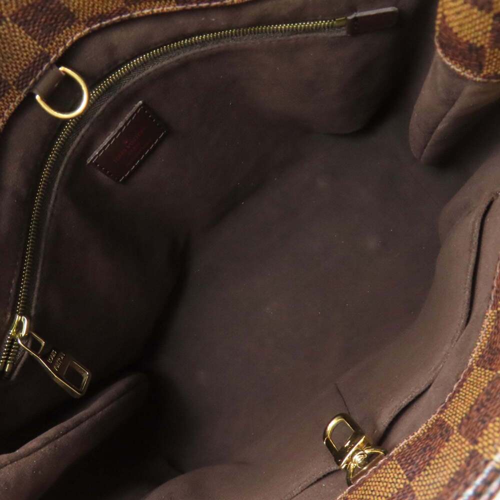 LOUIS VUITTON Authentic Brown Damier Canvas Tote Bag - Picture 5 of 16